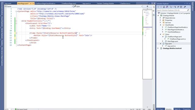 Xamarin Forms - Live Chat - SignalR смотреть онлайн