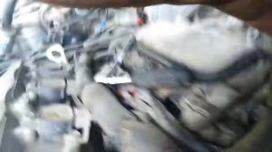 Часть 1 Аутлендер 2.4 2004 Замена датчика тем-ры ОЖ, Чистка дроссельной заслонки