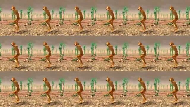 Dancing Frog,жёлтая лягушка танцует