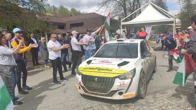 Rally Croatia 2022 SS20 - Kumrovec - Bútor - Tagai Peugeot 208 R4 a célban смотреть онлайн