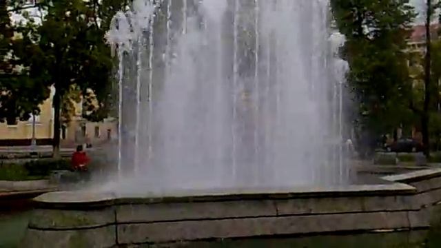 Танцующий фонтан в Кронштадте. смотреть онлайн
