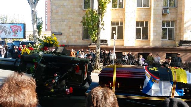 Похороны Арсения Моторолы Павлова. Возле минугля. смотреть онлайн