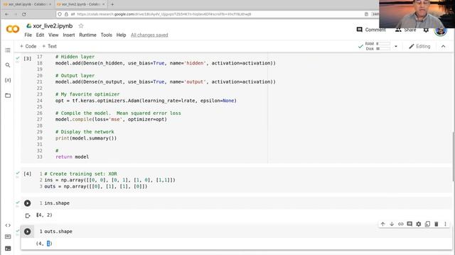 Neural Network Implementation for XOR смотреть онлайн