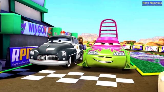 Police Finn - Cars 2: Fast as Lightning смотреть онлайн