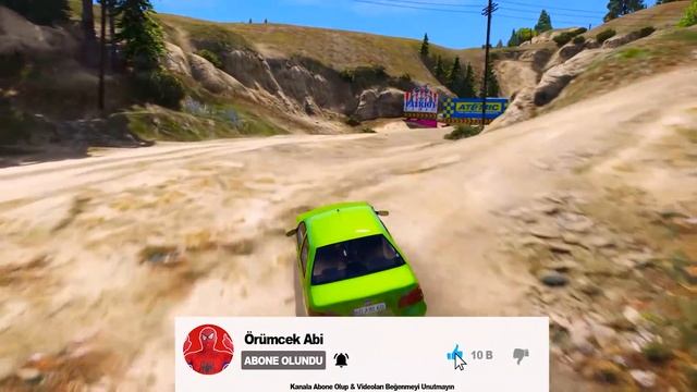 Fiat vs Renault Ailesi Arabalar Ralli Parkurunda - GTA 5 смотреть онлайн