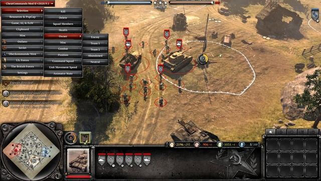 COH2 Cheat Commands Mod 2 Guide смотреть онлайн