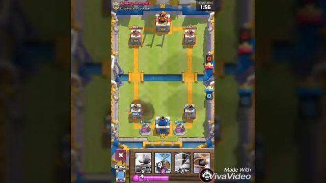 Clash Royale. Атака новыми картами. Сервер в описании. смотреть онлайн
