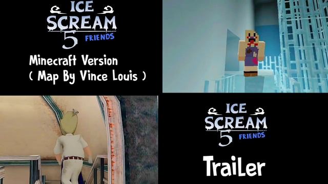 Ice Scream 5 Trailer Vs Ice Scream 5 Trailer Minecraft смотреть онлайн