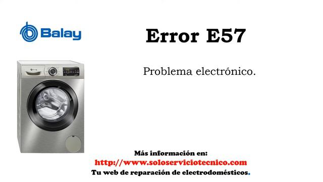 Codigos De Error De Lavadoras Balay - Todos Los Códigos De Los Modelos De Balay