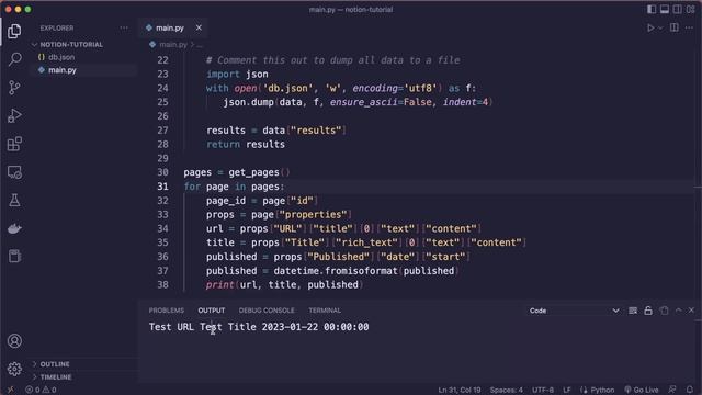 How to automate Notion with Python | Notion API Tutorial смотреть онлайн