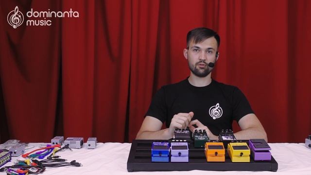 Как собрать педалборд | Питание, порядок педалей, схема педалборда.