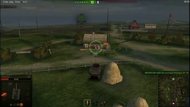 World Of Tanks Качаемся до Т67 на М8А1 смотреть онлайн