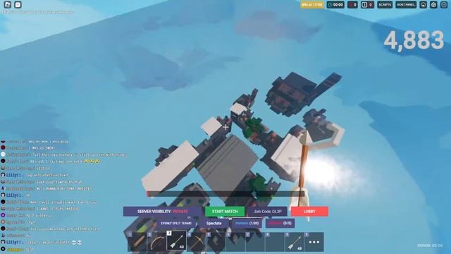 ? ROBLOX BEDWARS CUSTOMS | LIVE ? смотреть онлайн