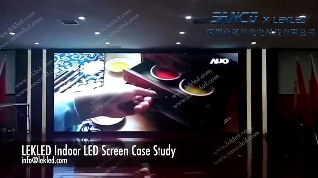 Indoor LED Screen for Conference Room Case Study- LEKLED смотреть онлайн