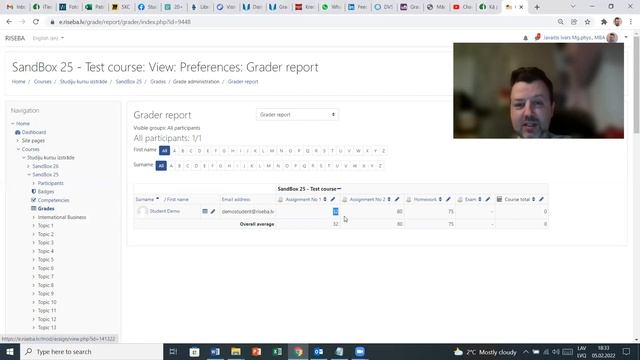 Creating Moodle Course 2022 - Part 3 - Setting up Formula for Final Grade смотреть онлайн
