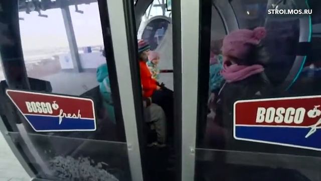 Teleferico de Moscu - Rusia смотреть онлайн