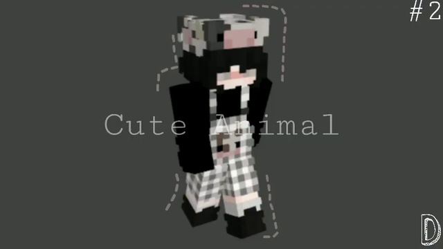 Aesthetic minecraft skin for girls|Dellydear смотреть онлайн