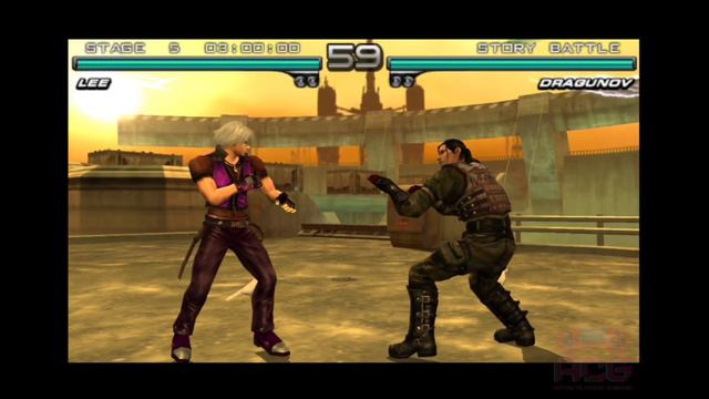 TEKKEN: Dark Resurrection (2006) - Lee Chaolan Story Battle Mode Full Gameplay смотреть онлайн