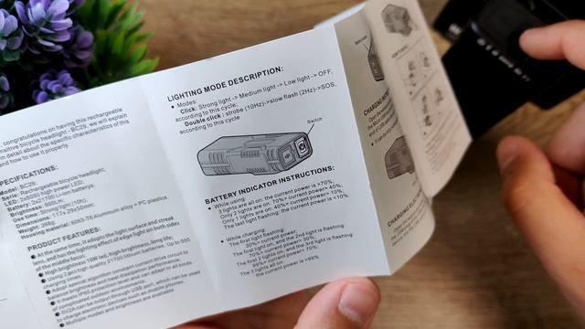 МОЩНЫЙ фонарь для велосипеда ► обзор и тест Rockbros Bike Light