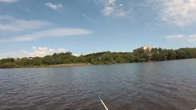 Обзор рыбных мест р. Иртыш г. Омск (4К) 11.06.2021г. №30 Рыбалка спиннингом, троллинг в зат. СРЗ смотреть онлайн