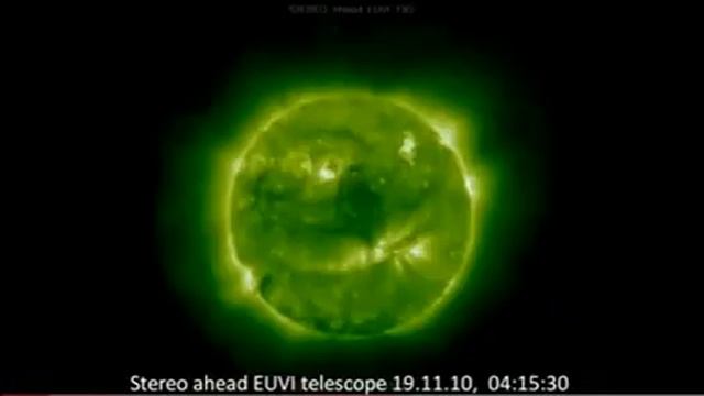 Флот гигантских НЛО возле Солнца. Ноябрь 2010.mp4 смотреть онлайн