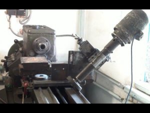 Шлифовка станины и устройство перемещения шлифприспособы