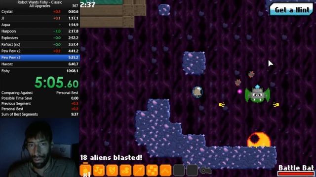 Robot Wants Fishy speedrun - Web Version, All Upgrades IGT [Former WR] смотреть онлайн