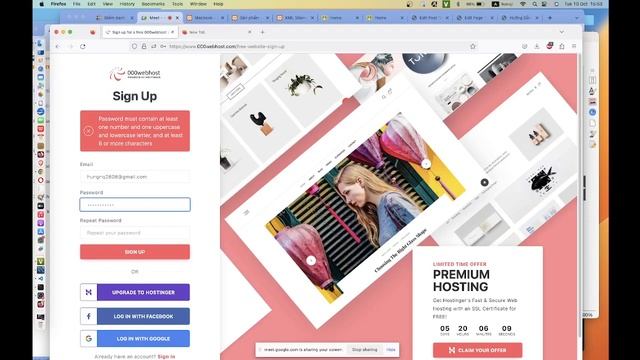 Hướng dẫn đăng ký account và tạo website trên hosting 000webhost.com смотреть онлайн