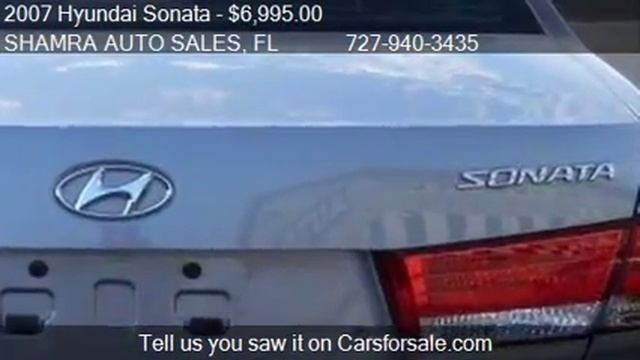2007 Hyundai Sonata 4-Door Sedan GLS For Sale In Holiday, FL