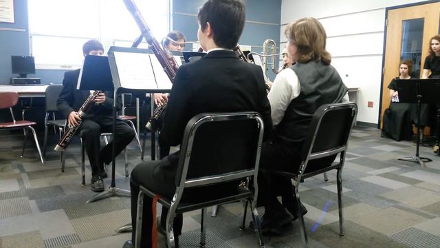 Bassoon Quintet w/ Contra Bass Clarinet Thunder an смотреть онлайн