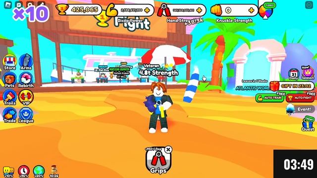 ПРОШЕЛ ИГРУ С РАНДОМ ПЕТАМИ В АРМРЕСТЛИНГ СИМУЛЯТОРЕ-прошел игру рандом петы роблокс арсмрестлинг смотреть онлайн