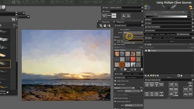 Photo-Painting: Cloning, Auto-Painting & A.I. Style - Corel Painter 2023 Tutorial