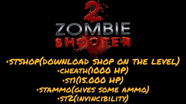 Zombie Shooter 2 (Cheats) смотреть онлайн