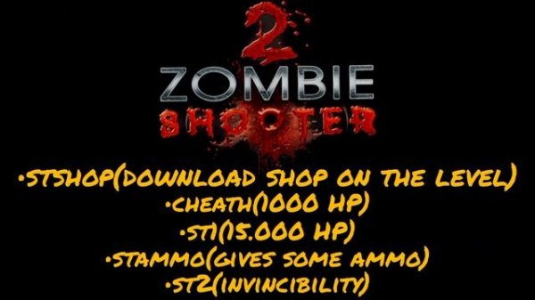 Zombie Shooter 2 (Cheats)