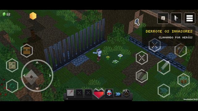 JOGANDO O PROLOGO DO MINECRAFT DUNGEONS MOBILE смотреть онлайн