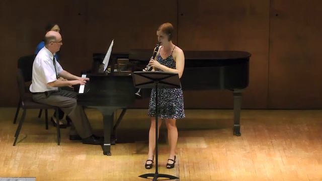 Poulenc Sonata for Clarinet and Piano, I смотреть онлайн