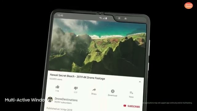Samsung Galaxy Fold обзор