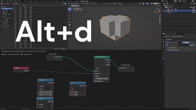 I'm not good at math, but enjoying Blender's geometry nodes. смотреть онлайн