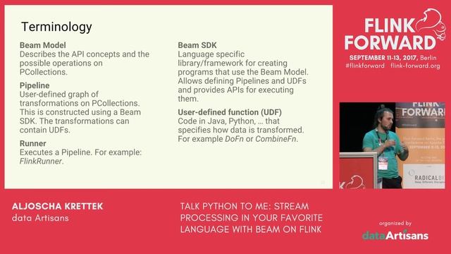 Talk Python To Me: Stream Processing in your favorite language with Beam on Flink - Aljoscha Krette смотреть онлайн