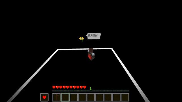 Former Undertale in Minecraft dev plays Undertale in Minecraft demo, both runs, almost no damage. смотреть онлайн