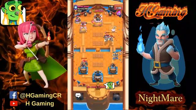 Ice Bow 3.5 Deck vs Hard Counter - Clash Royale X bow Ladder Gameplay смотреть онлайн