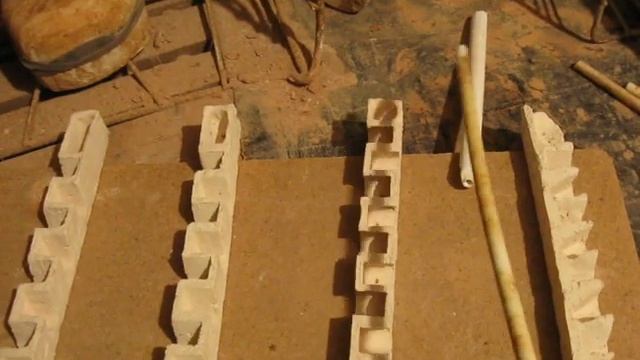 стойки для крепления спирали обжиговой печи