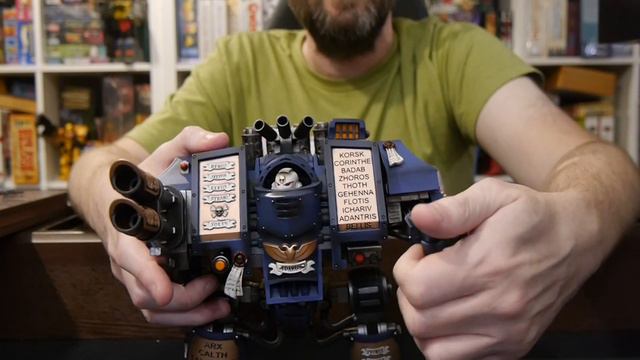Unboxing: Joy Toy Warhammer 40K Ultramarines Venerable Dreadnought