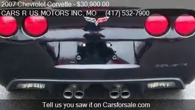 2007 Chevrolet Corvette Coupe LT2 for sale in Lebanon, MO 65 смотреть онлайн