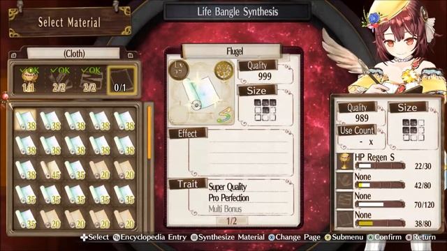 [PC/PS4] Atelier Sophie - How to Make 999 Quality Life Bangle w/ Best Effects смотреть онлайн