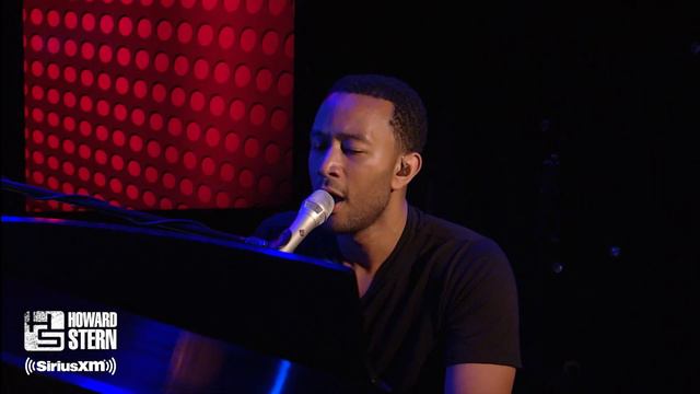 John Legend “All of Me” Live on the Howard Stern Show (2013) смотреть онлайн