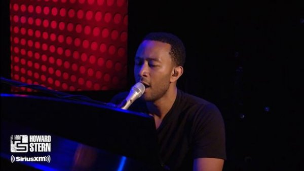 John Legend “All of Me” Live on the Howard Stern Show (2013)