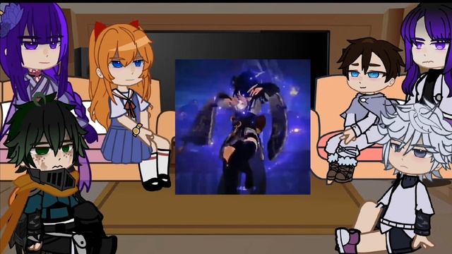 /??/??/ Реакция персонажей из разных фандомов на самих себя ( Райден Эи ). 1-я часть./