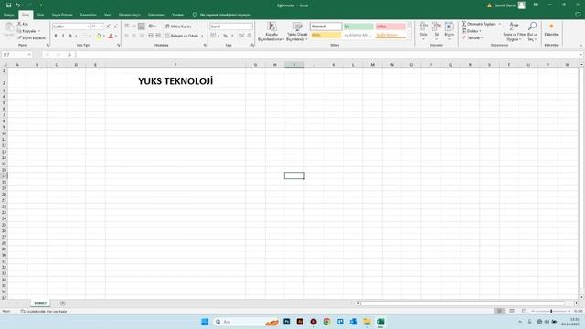 Microsoft Excel Tablo Oluşturma Dersi смотреть онлайн
