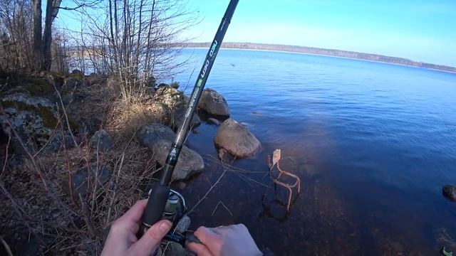 Рыбалка. Фидер в марте. Суходольское озеро. Фидер на Суходольском озере. Рыбалка на Вуоксе. Fishing